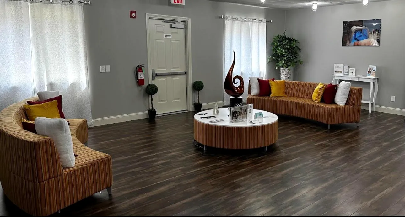 Lobby at the Greenwood office